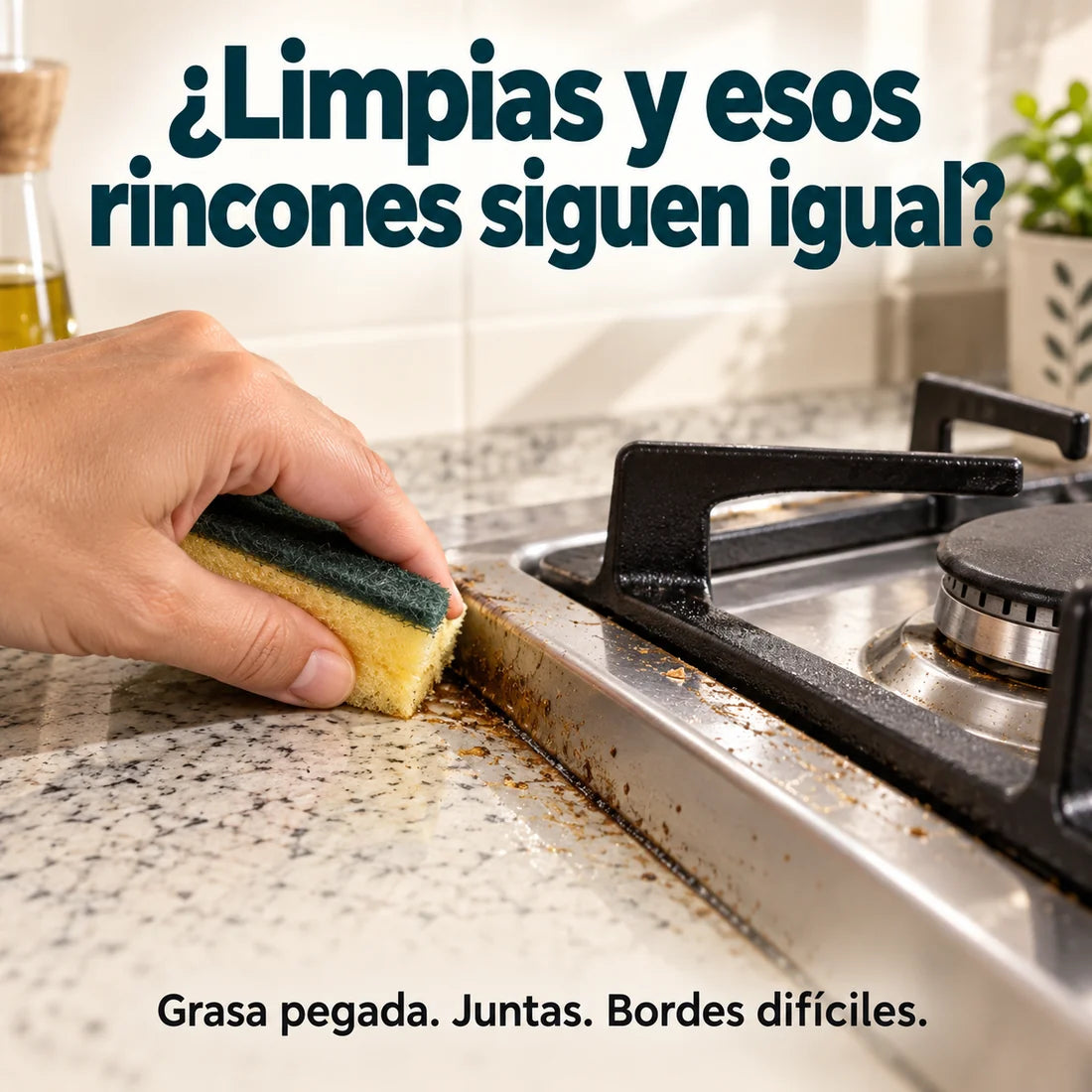 Limpiador a Vapor Multifuncional - Limpia la Grasa y Suciedad "Imposible" en Segundos